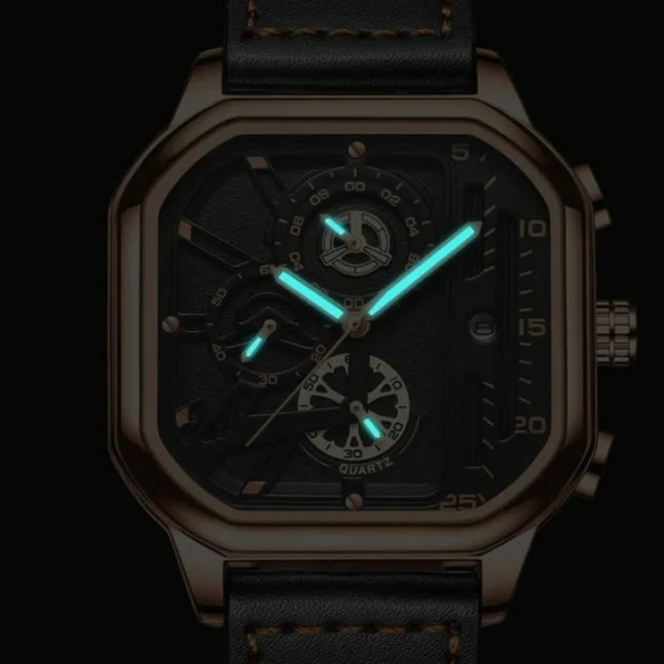 BINBOND B6577 - "Premium Men's Watch" - 🔥স্টাইল আর পারফরম্যান্সের কম্বো! - Image 4