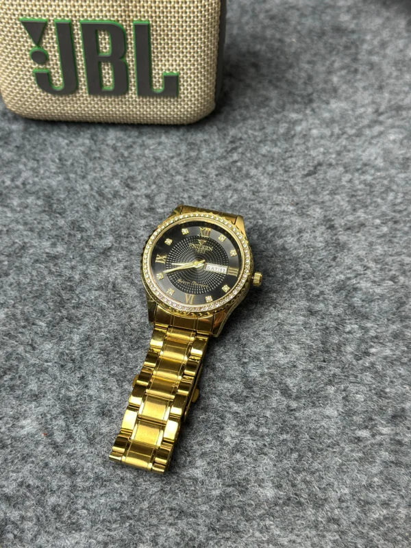 ✨ FNGEEN S888 All Gold Black – Luxury Meets Precision - Image 5