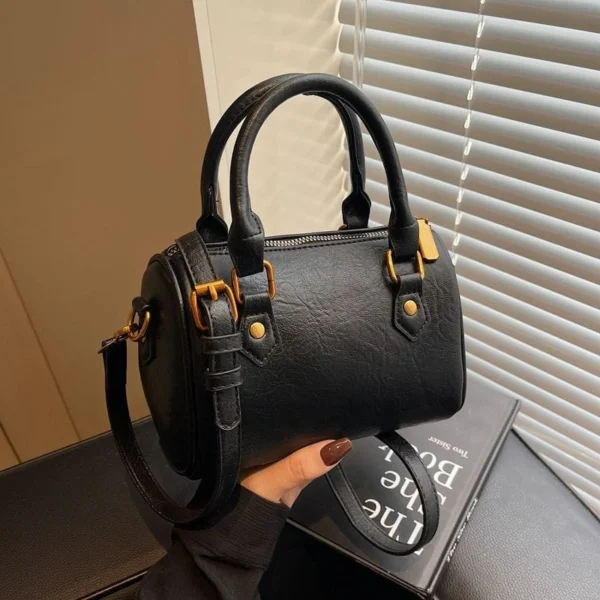 🎒 Women's Vintage Boston Bag - British Style Elegance!