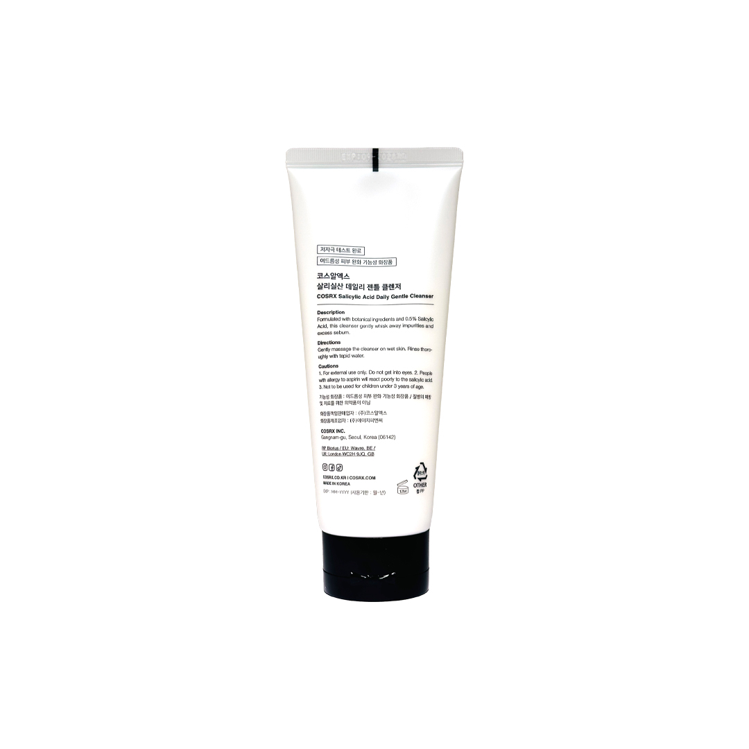 Cosrx Salicylic Acid Daily Gentle Cleanser 150 ml - Image 3